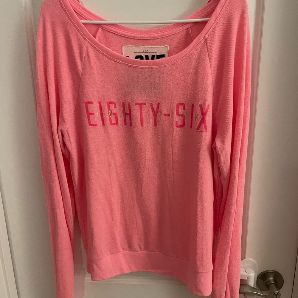 NWOT  Victoria’s Secret pink size small. Awesome top